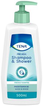 Tena Shampoo & Shower Spender, 500 ml